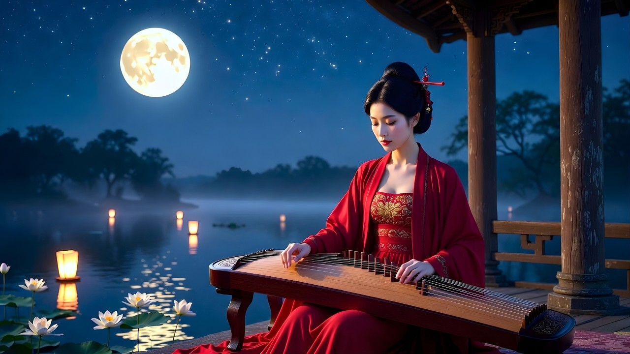 Zen Chinese Temple Flute & Erhu | Relaxing Meditation Music for Stress Relief