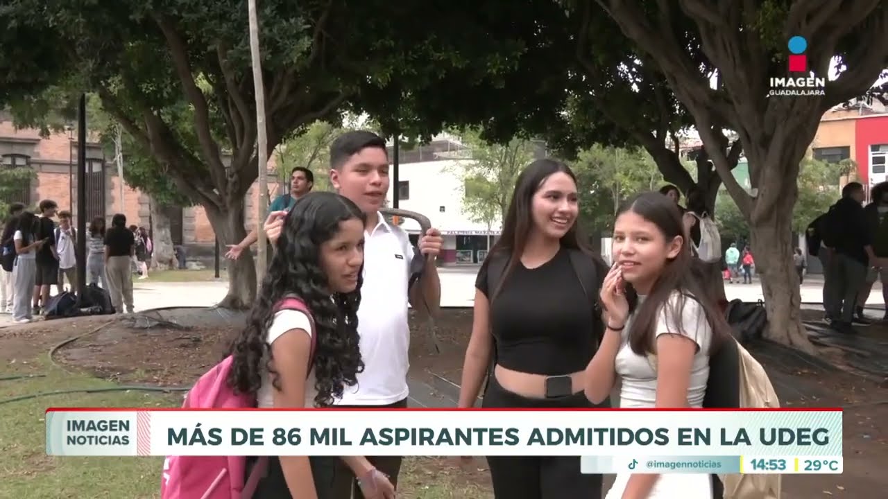 Universidad de Guadalajara admite a más de 86 mil aspirantes | Noticias GDL con Carolina Martínez