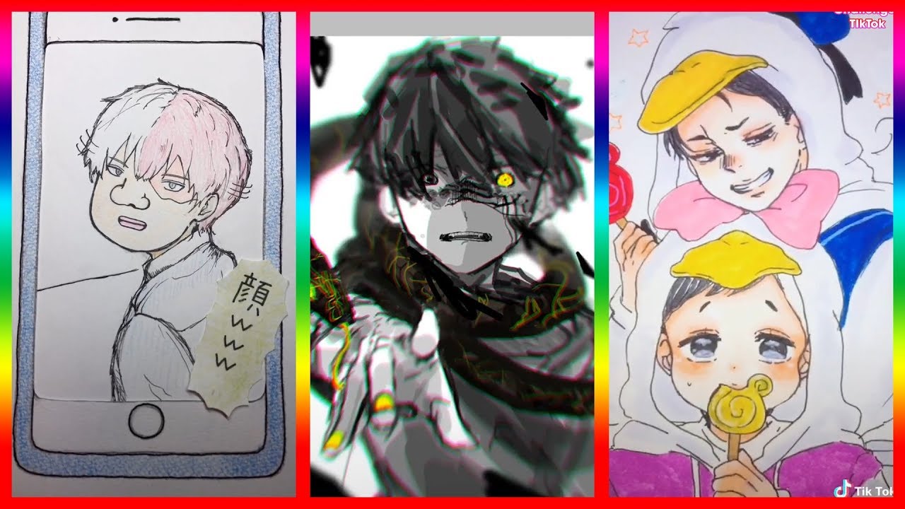 【ティックトック イラスト】ック絵 - Tik Tok Paint Anime #55