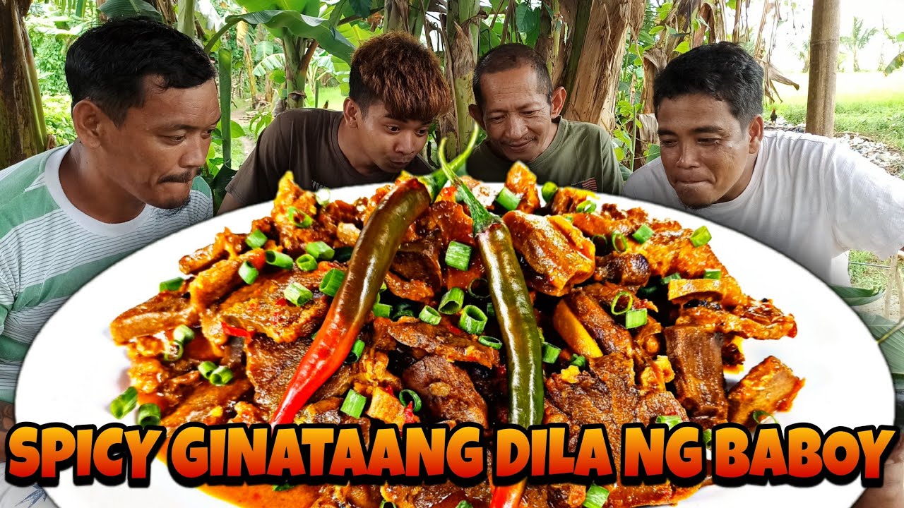 SPICY GINATAANG DILA NG BABOY #lutongpinoy #lutongbahayrecipe