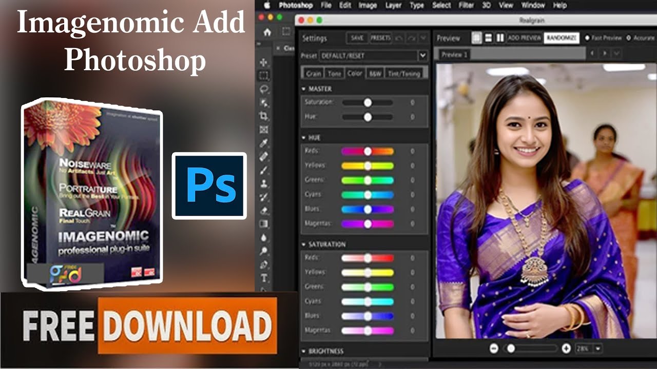 How to Install Imagenomic Portraiture 4 Plugin for Photoshop cc -2025 Download