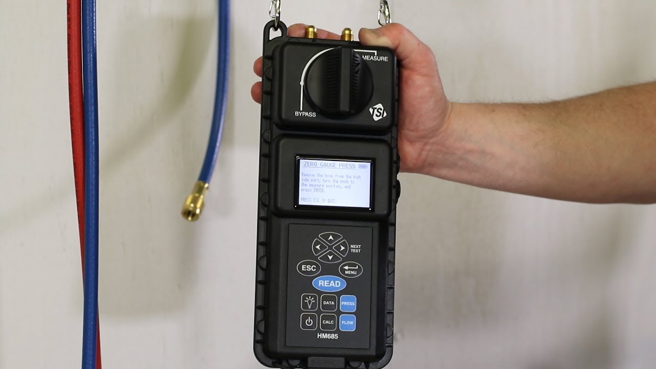 TSI Hydronic Manometers –  Zeroing Sensors and Purging Air