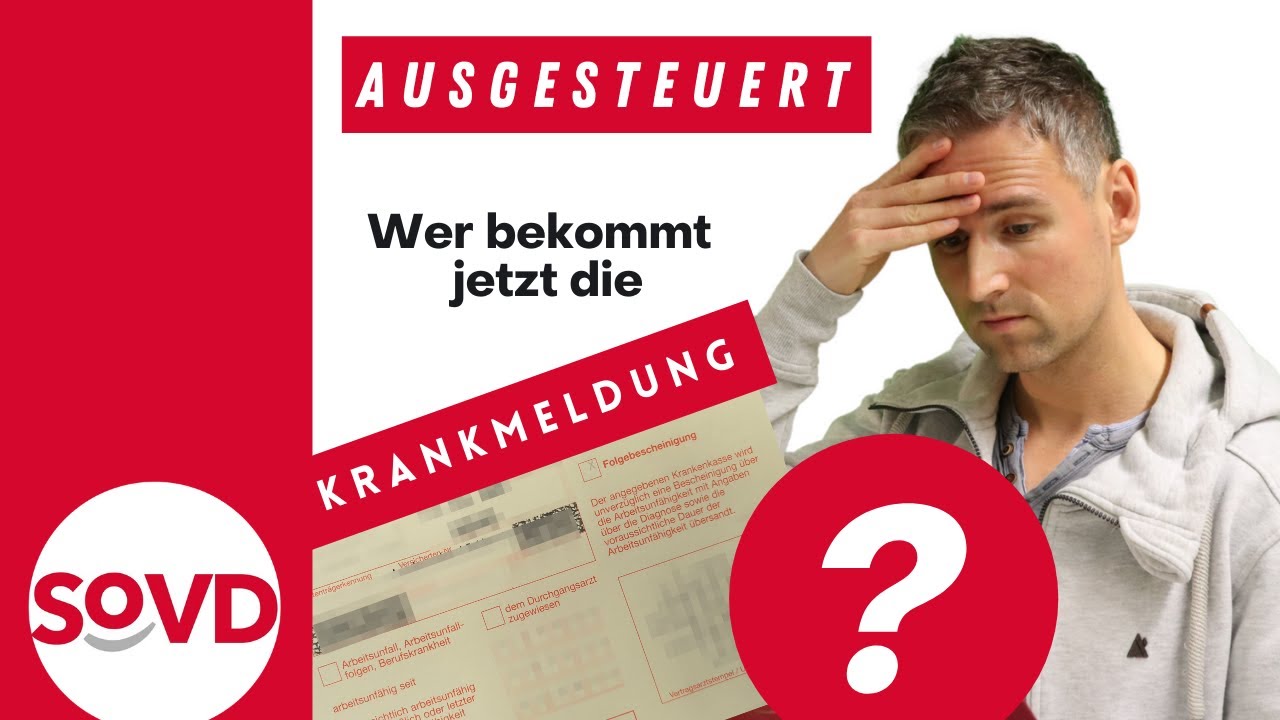 Nach Aussteuerung - wer bekommt jetzt die Krankmeldung?