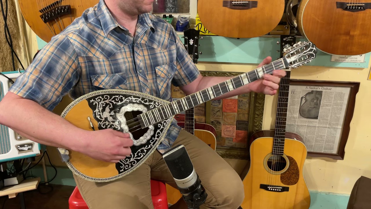 1960s Petros Hanikian 8-string Greek bouzouki