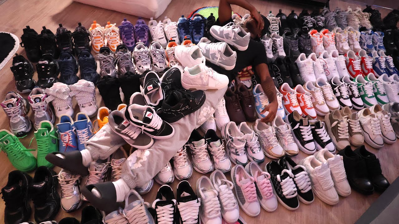 MEINE SNEAKER COLLECTION!! 135 SNEAKER UND SOMIT DIE GRÖẞTE AUS DEUTSCHLAND 🤯👟
