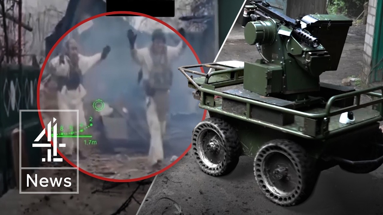 Ukraine&rsquo;s robots making war with Russia like a videogame