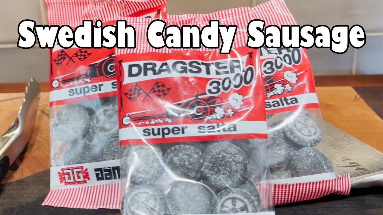 Weird Swedish Candy Someone Sent Me Sausage
