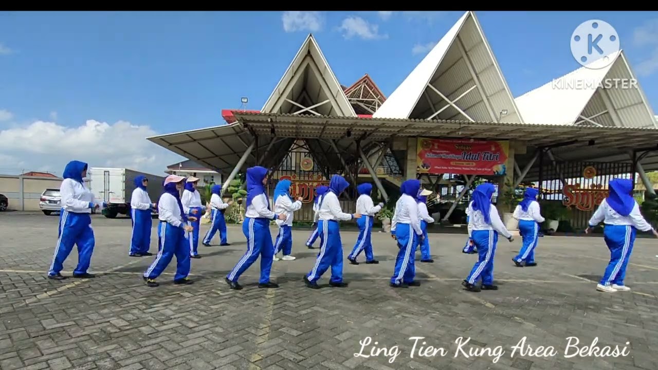 Mars Ling Tien Kung//line dance//Choreo Efri Dasril//Demo by LTK Area Bekasi