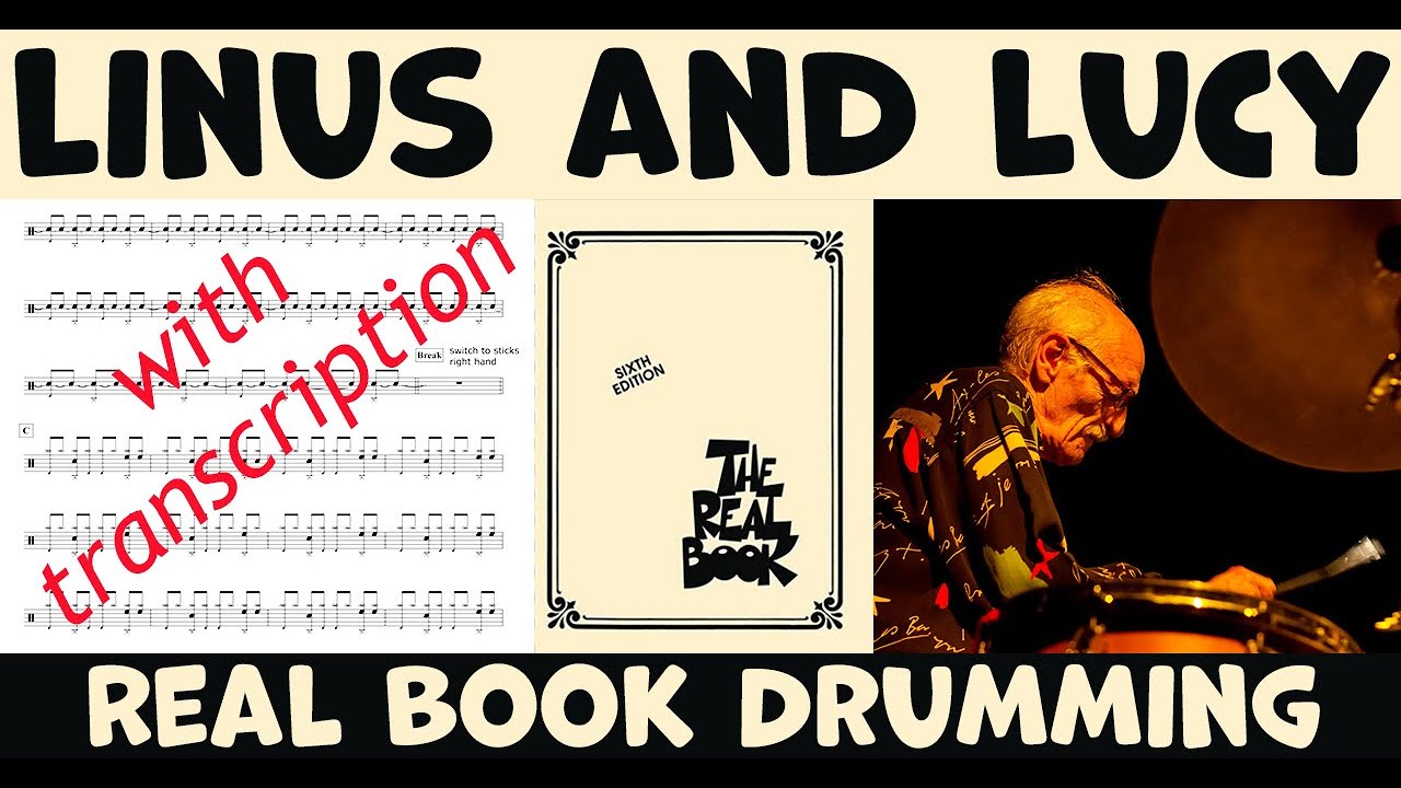 Linus And Lucy by the Vince Guaraldi Trio - How Jerry Granelli played it - Full Drum Transcription