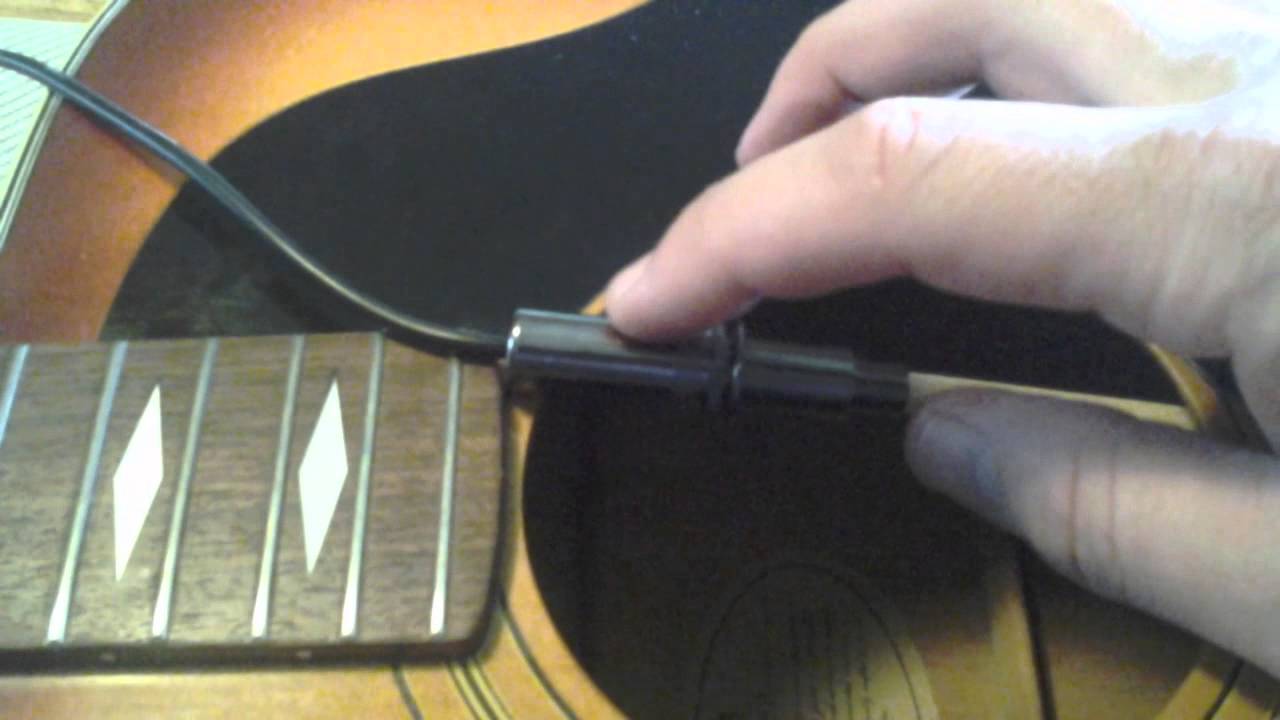 L.R. Baggs m1a acoustic pickup installation tips