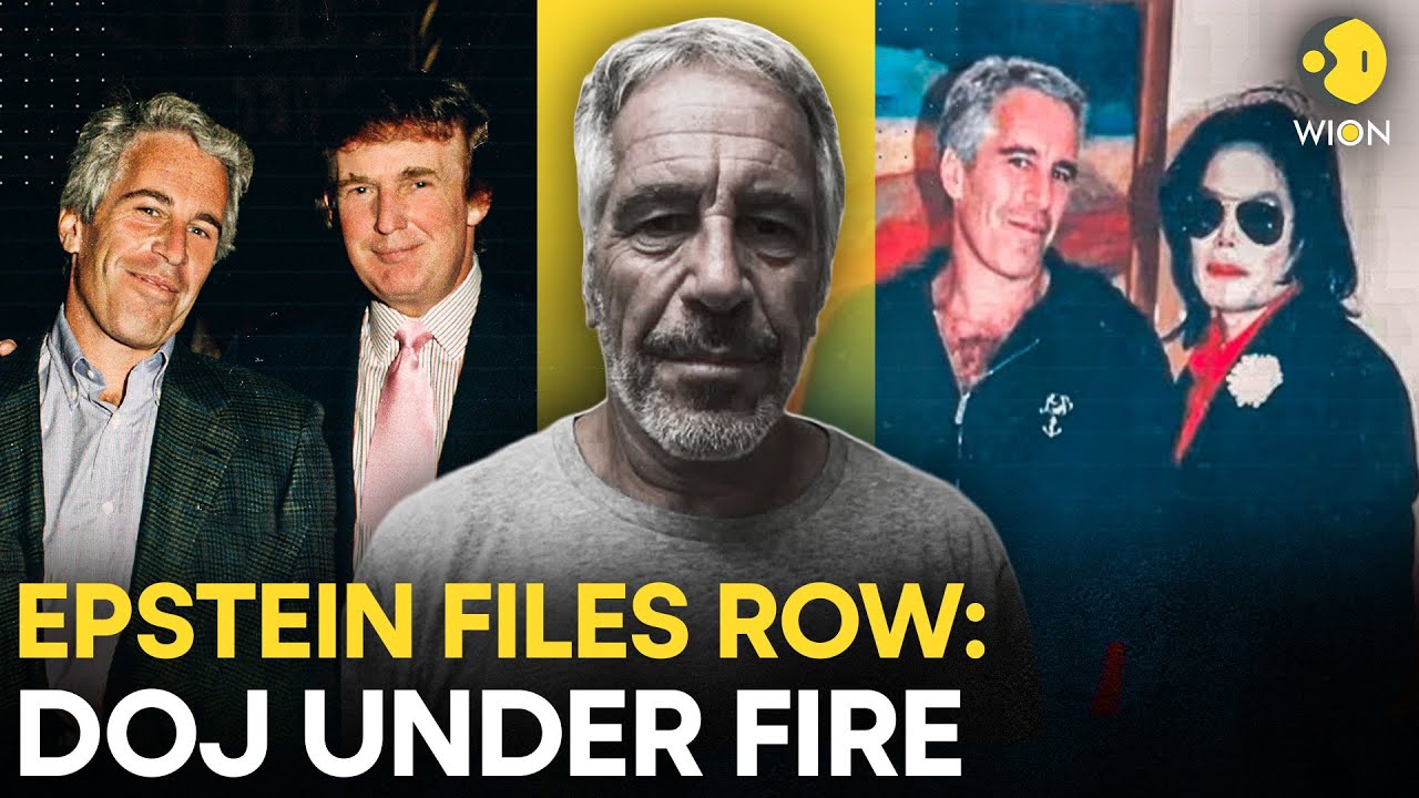 Epstein Files LIVE: US Justice Department Faces Criticism Over Slow Release of Epstein Files | WION
