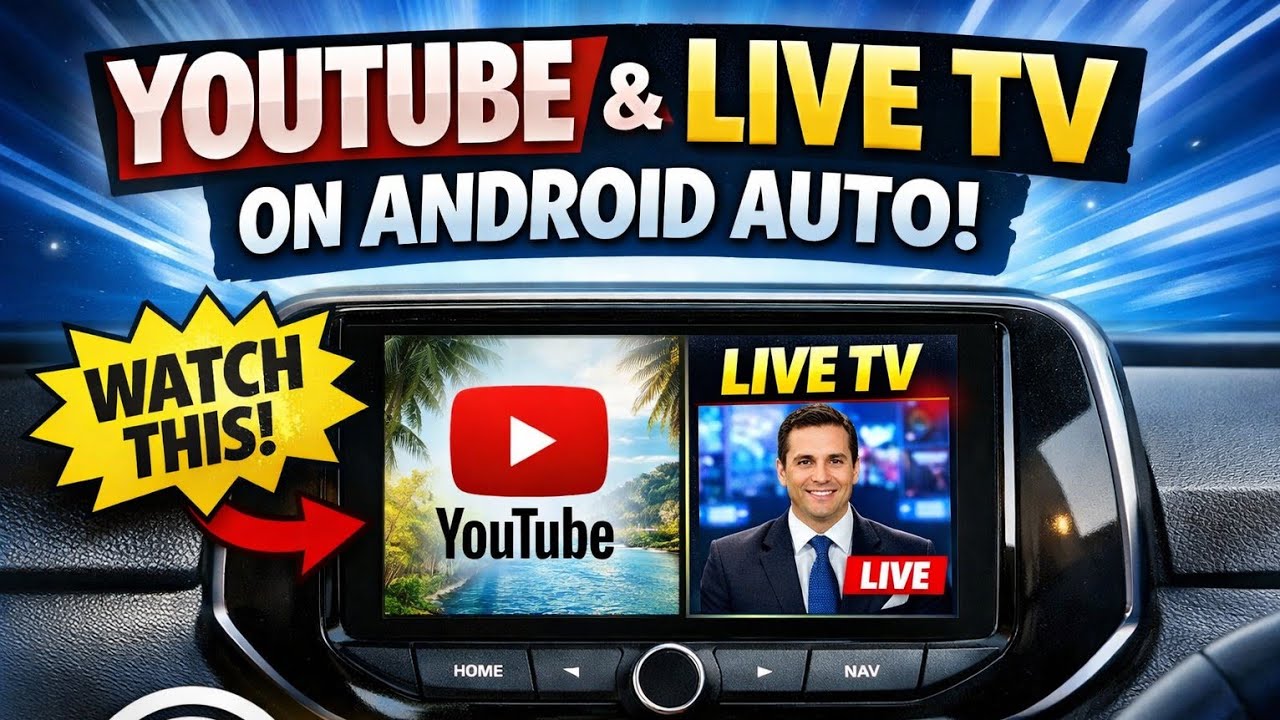 How to play YouTube videos and live TV in Tata Punch?