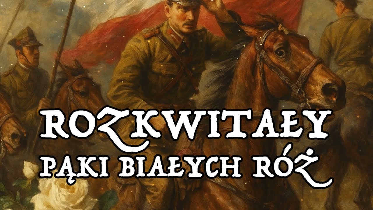 Rozkwitały pąki białych róż