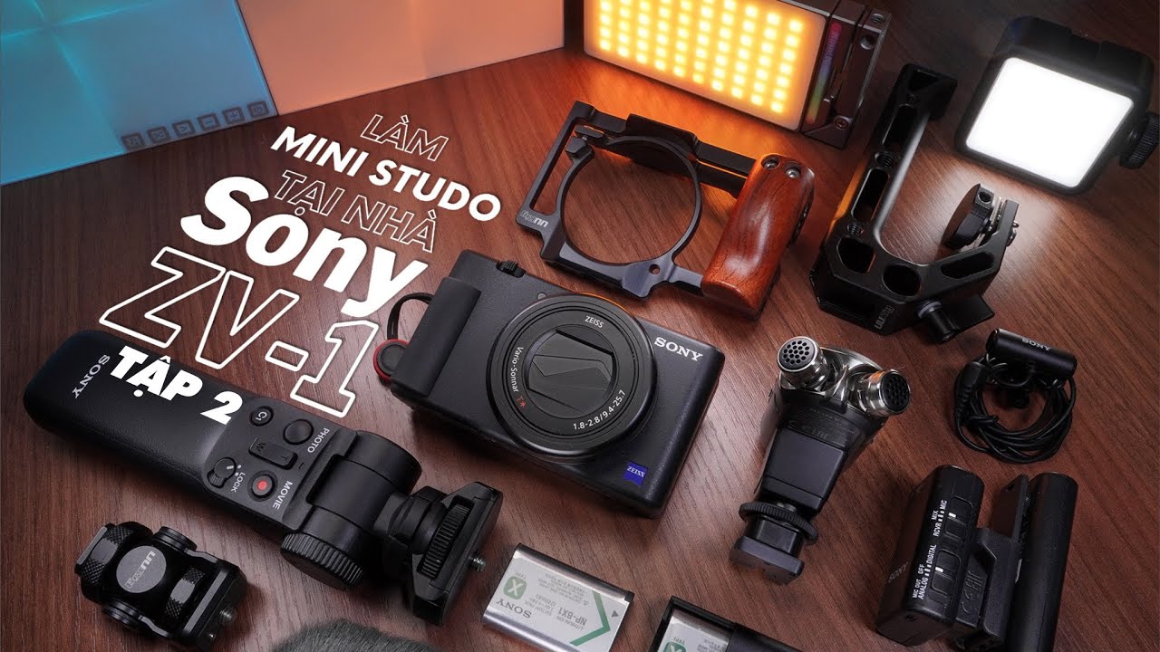 miniStudio #2 : hướng dẫn Sony ZV1 chi tiết để QUAY - CHỤP - LIVESTREAM ĐA NỀN TẢNG - xịn & ngon