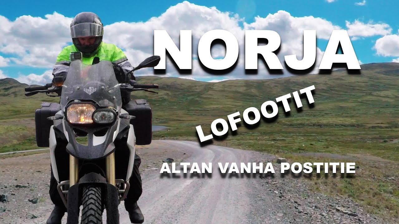 Moottoripyörällä Norjaan - Altan vanha postitie - LOFOOTIT | Antti Soininen