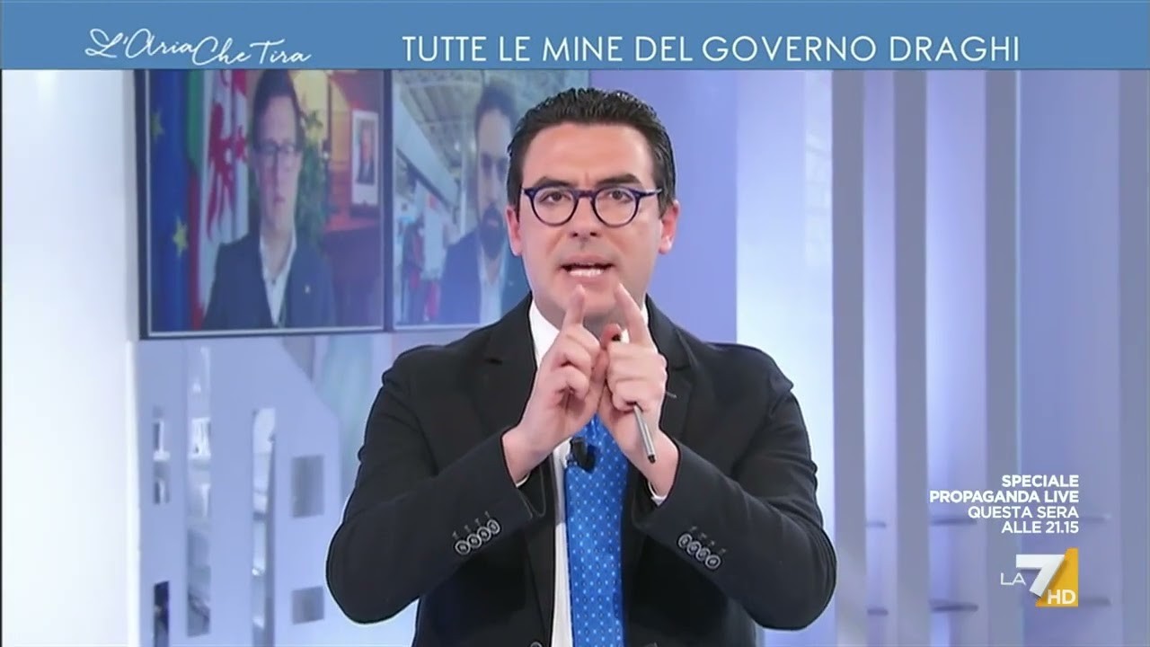 Scintille tra Francesco Magnani e Dino Giarrusso, che si alza e se ne va: 