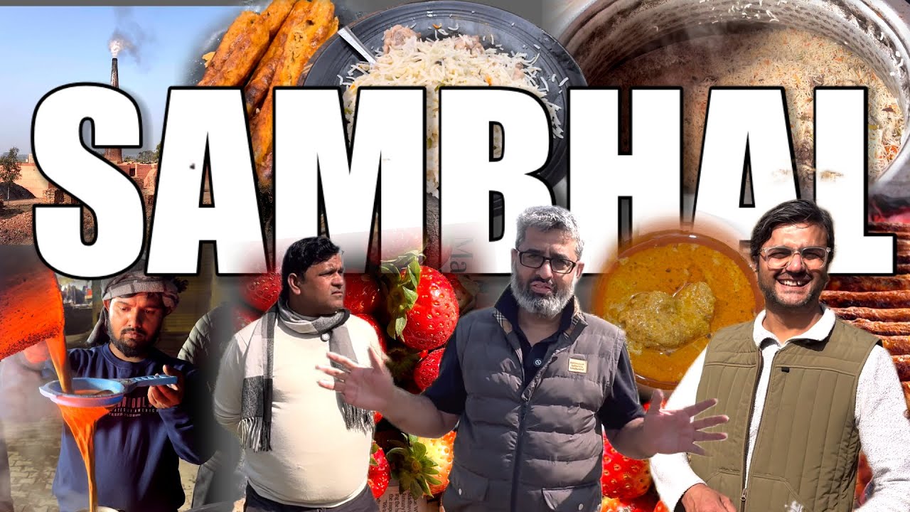 Sambhal ka famous nangosht, Biryani, seekh kebab aur strawberry khakar Maza aagaya / khan’s kitchen 