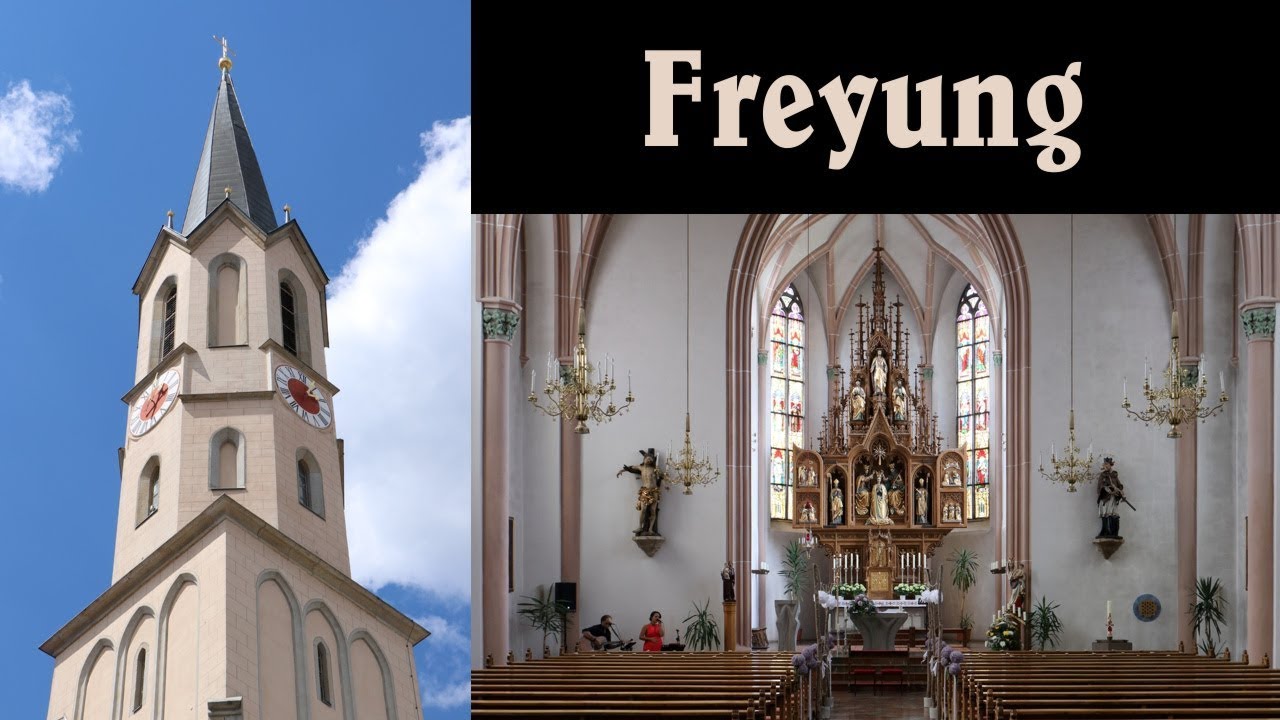 FREYUNG (FRG), Stadtpfarrkirche Mariä Himmelfahrt - Vollgeläut
