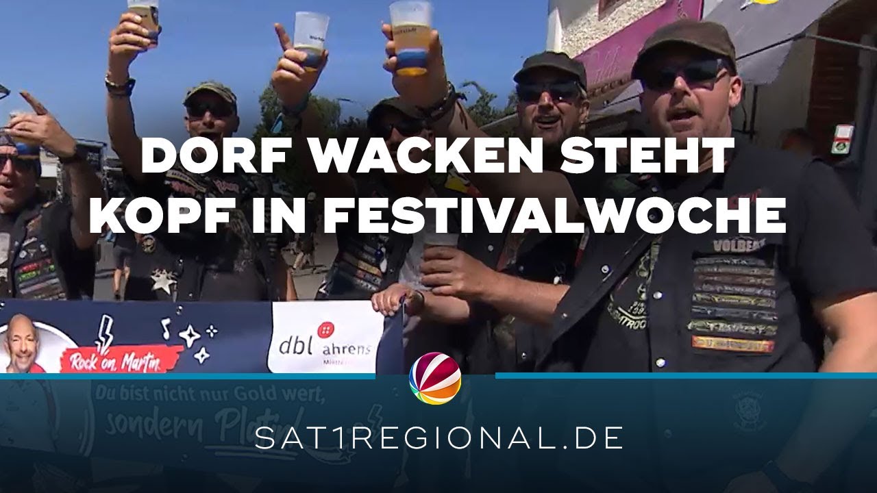 Wacken Open Air 2024: Ein Dorf steht Kopf in der Festivalwoche