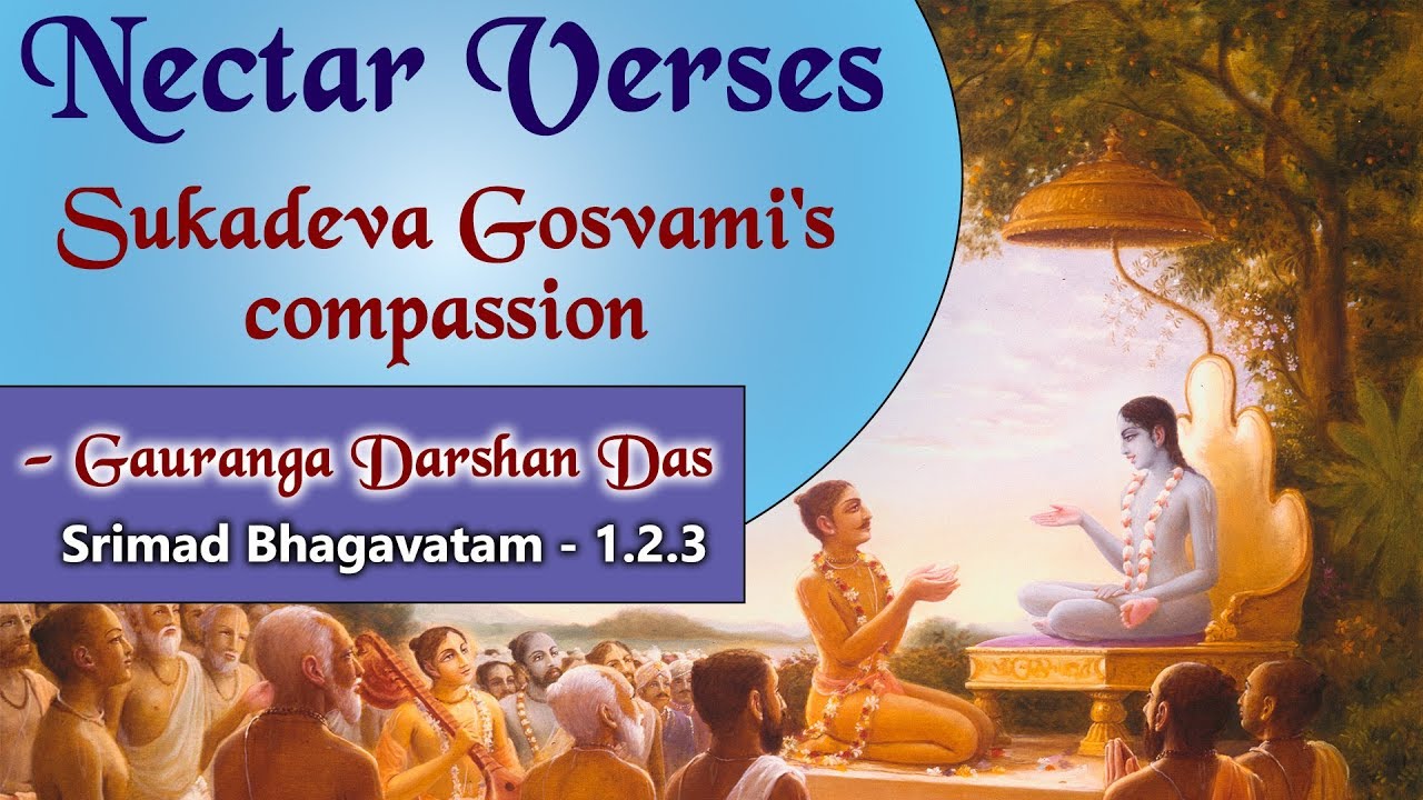 Sukadeva Gosvami's compassion | Nectar Verses (SB 1.2.3) | Gauranga Darshan Das