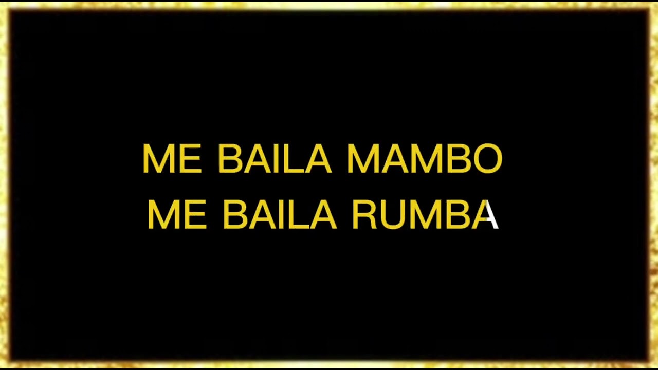 LA CINTURITA - Sonora Matancera KARAOKE 🎤