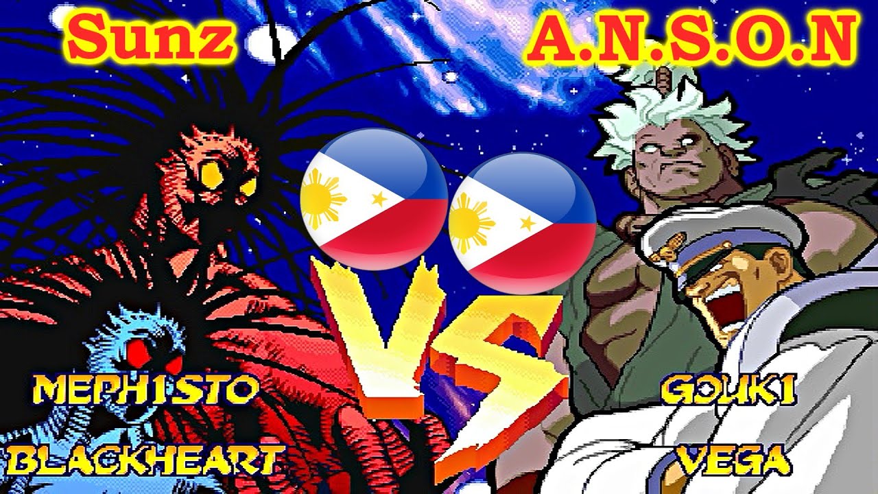 Marvel Super Heroes Vs. Street Fighter - Sunz vs A.N.S.O.N FT5