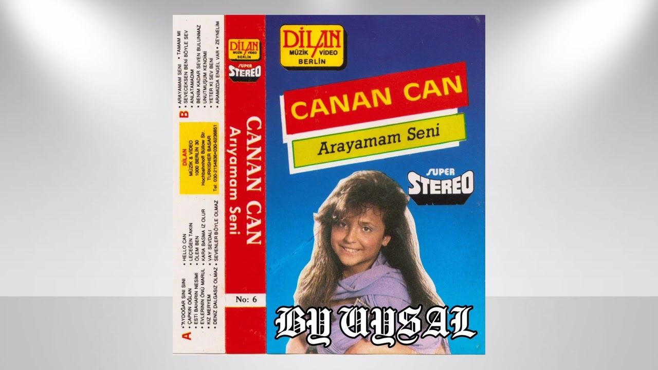 Canan Can-Unutmuşum Kendimi 1986 Dilan Müzik (Avrupa Baskı)