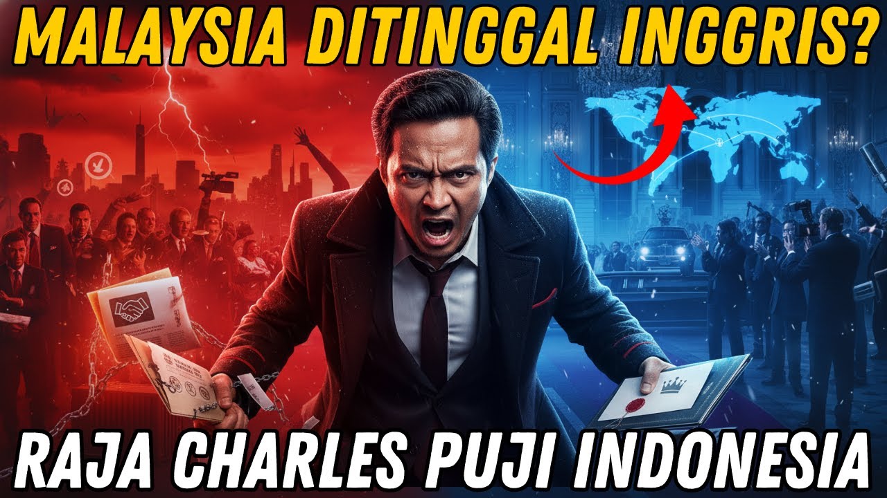 MALAYSIA MULAI TERSISIH! Inggris Berpindah Haluan ⚠️ Disambut Raja Charles, RI JADI RAJA BARU⁉️