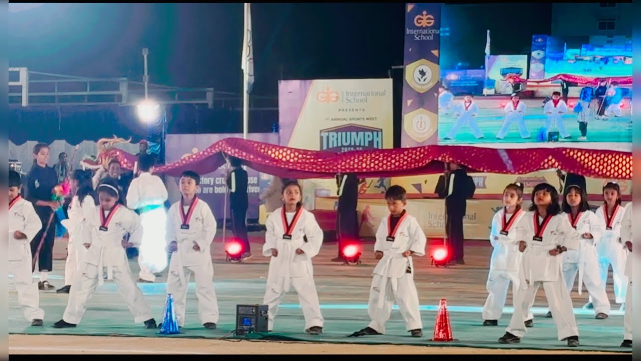 My Granddaughter in Action | GIG International school sports day highlights #schoolsportsday 