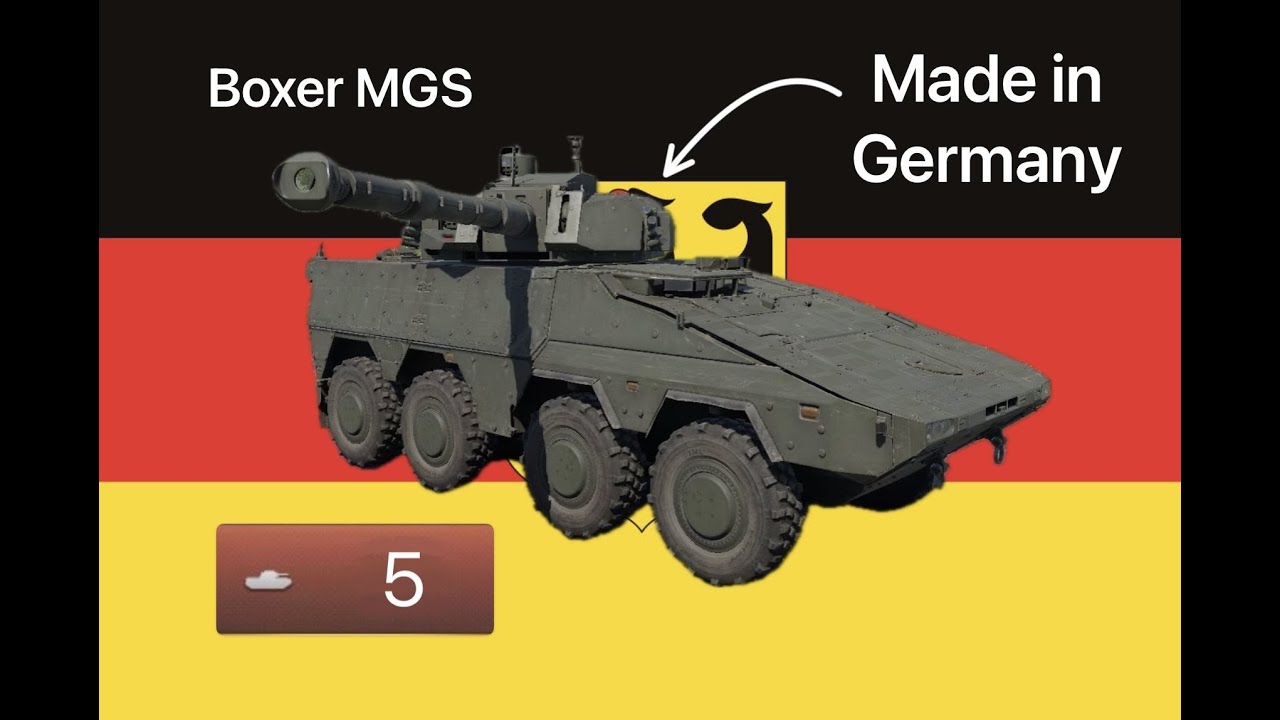 Boxer MGS-Deutsche Qualität!