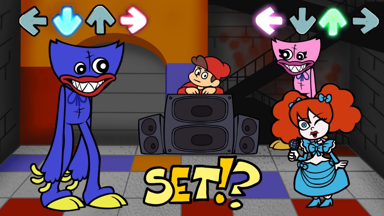 Friday Night Funkin' -  Huggy Wuggy vs Poppy (Playtime) [Poppy Playtime x FNF]