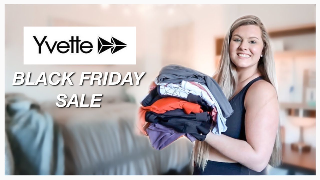 MASSIVE YVETTE SPORTS BLACK FRIDAY SALE | TRY ON HAUL