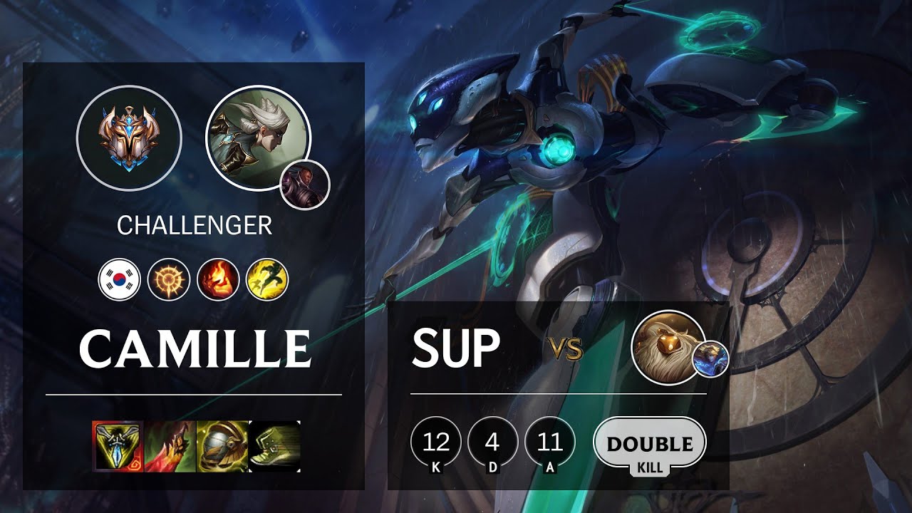 Camille Support vs Bard - KR Challenger Patch 10.19