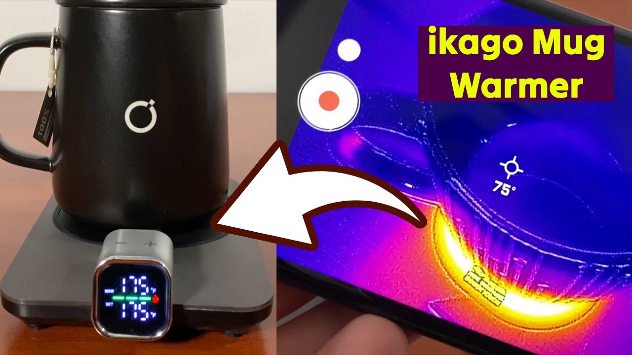 ikago Heat Coaster Pro Tested: Smart Coffee Mug Warmer ⭐ Gadgetify