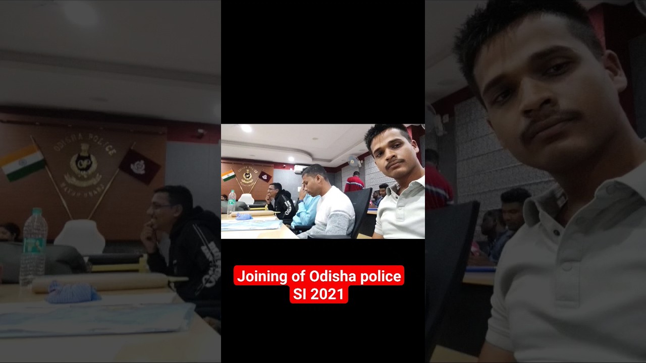 Odisha police SI-2021//joining at SP office //on 30 Jan 2024