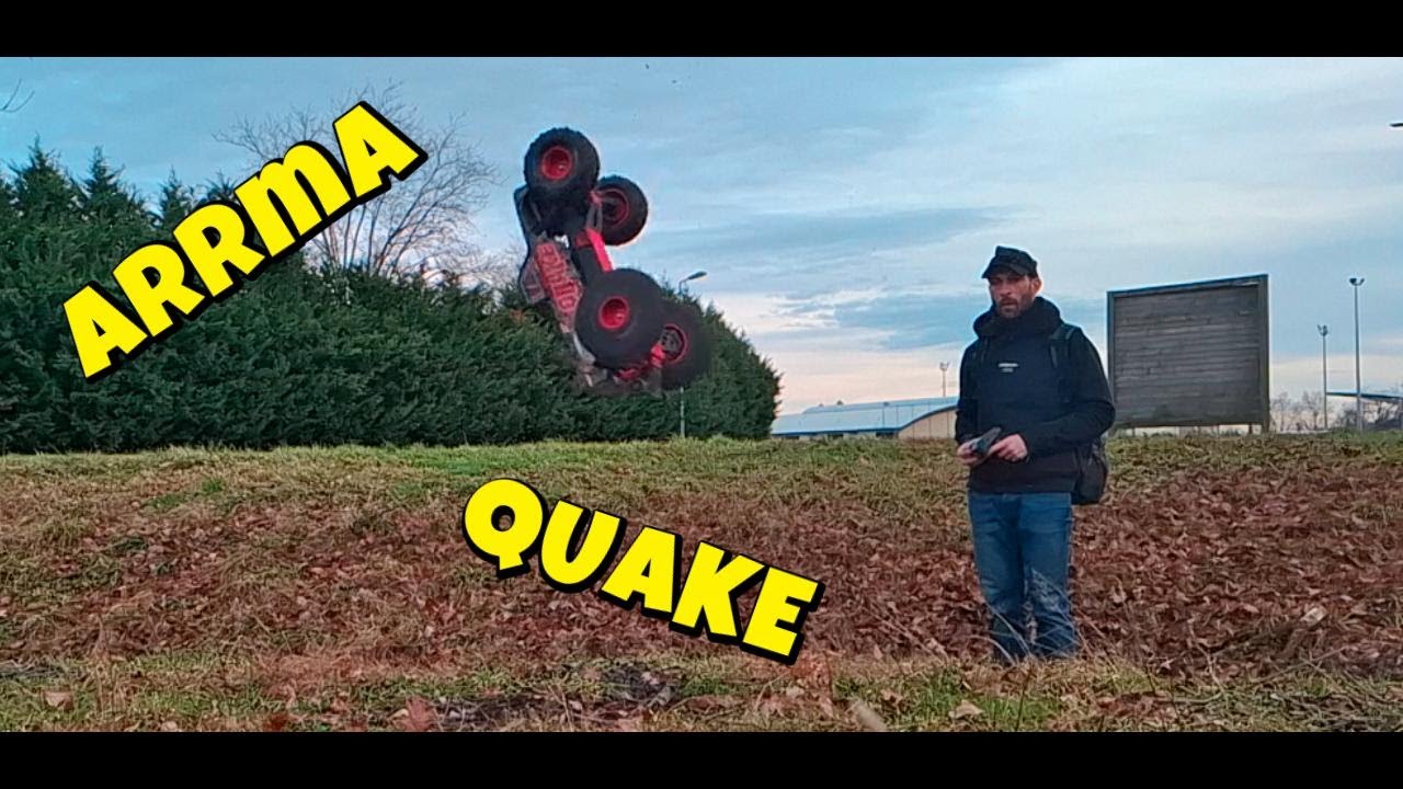 ARRMA QUAKE  GRIMPE AUX ARBRES 
