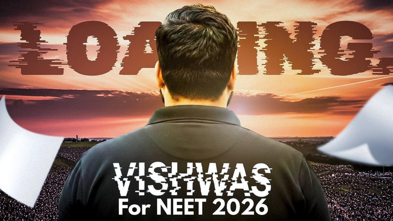 “Last Hope? Last Push? 💪 | VISHWAS – NEET 2026 Revision Starts Now”