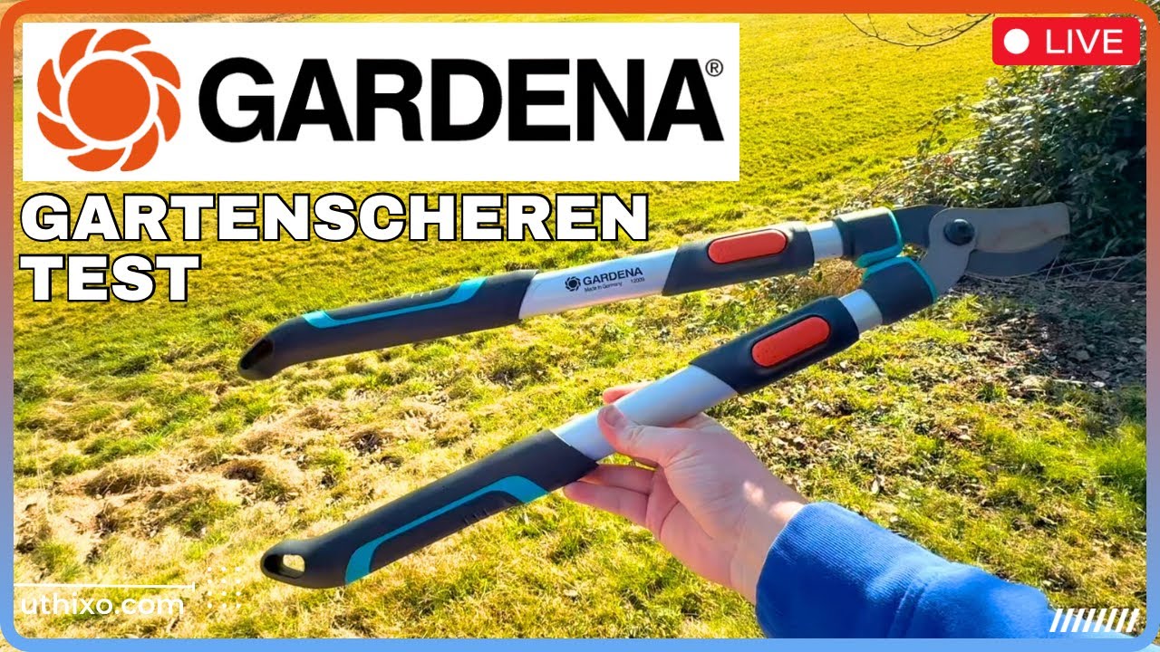 GARDENA TeleCut 650-900 GARDENA StarCut 410 plus & GARDENA Gartenschere Astschere Bypass Baumschere