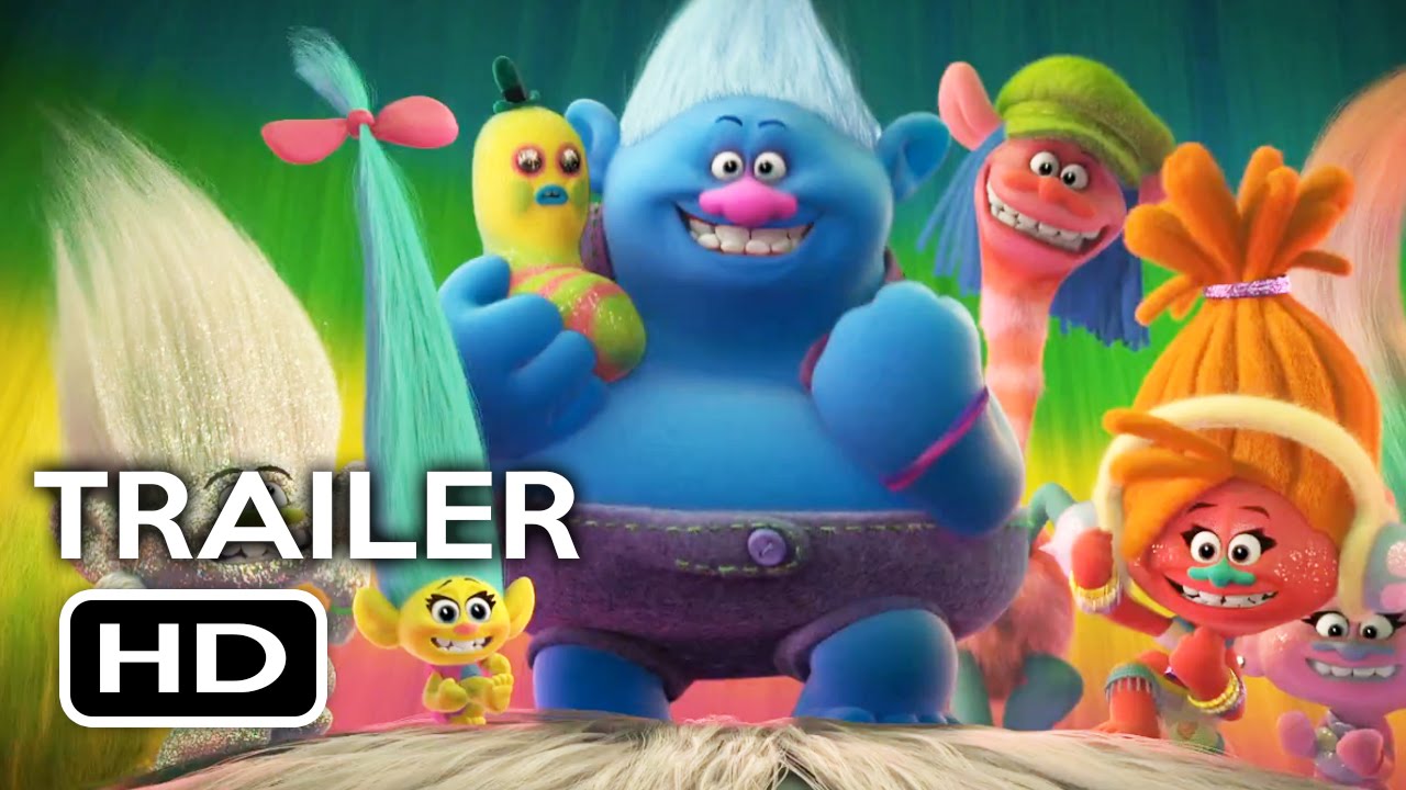 Trolls Official Trailer #1 (2016) Justin Timberlake, Anna Kendrick Animated Movie HD