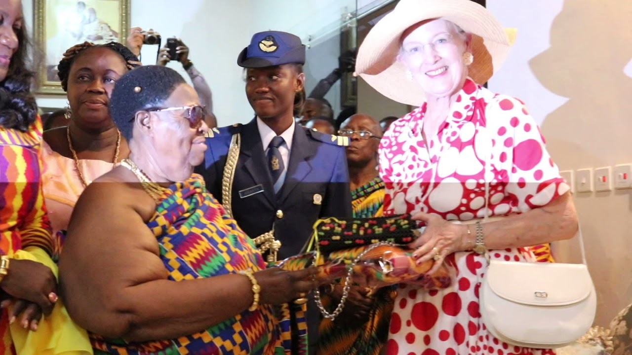 DENMARK QUEEN VISITS AKWAMU IN GHANA