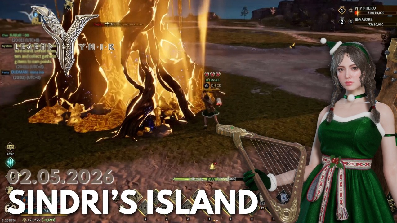 sindri's treasure island replay 02.05 | Legend of Ymir