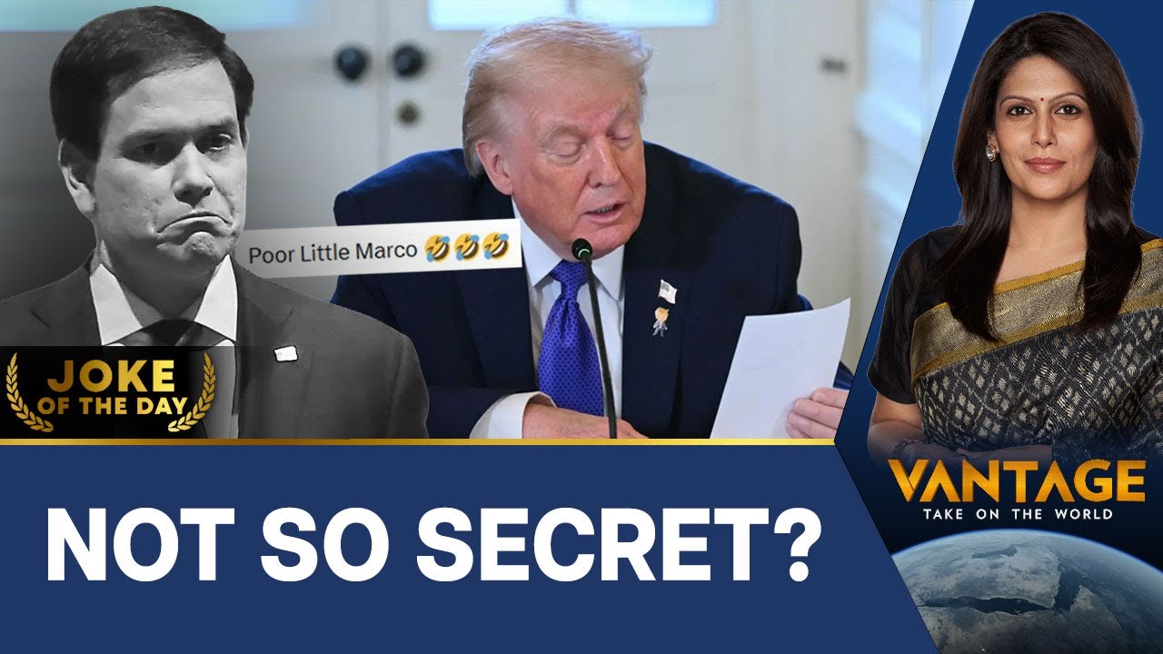 Трамп читает &laquo;секретную&raquo; записку Рубио | Vantage с Палки Шармой | N18G