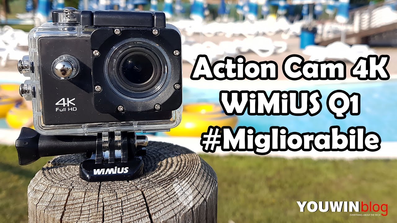 Action Cam WiMiUS Q1 + TEST impermeabilità #Recensione