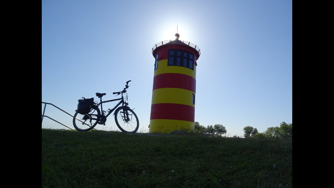 Radtour Greetsiel Leuchtturm Pilsum Nordsee