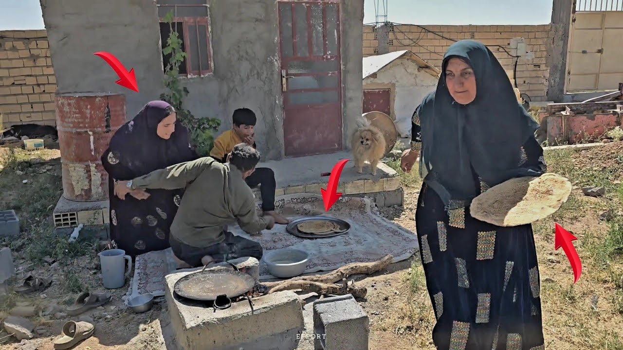Conflict over local bread: Ali versus Ashraf and Shokoufeh.