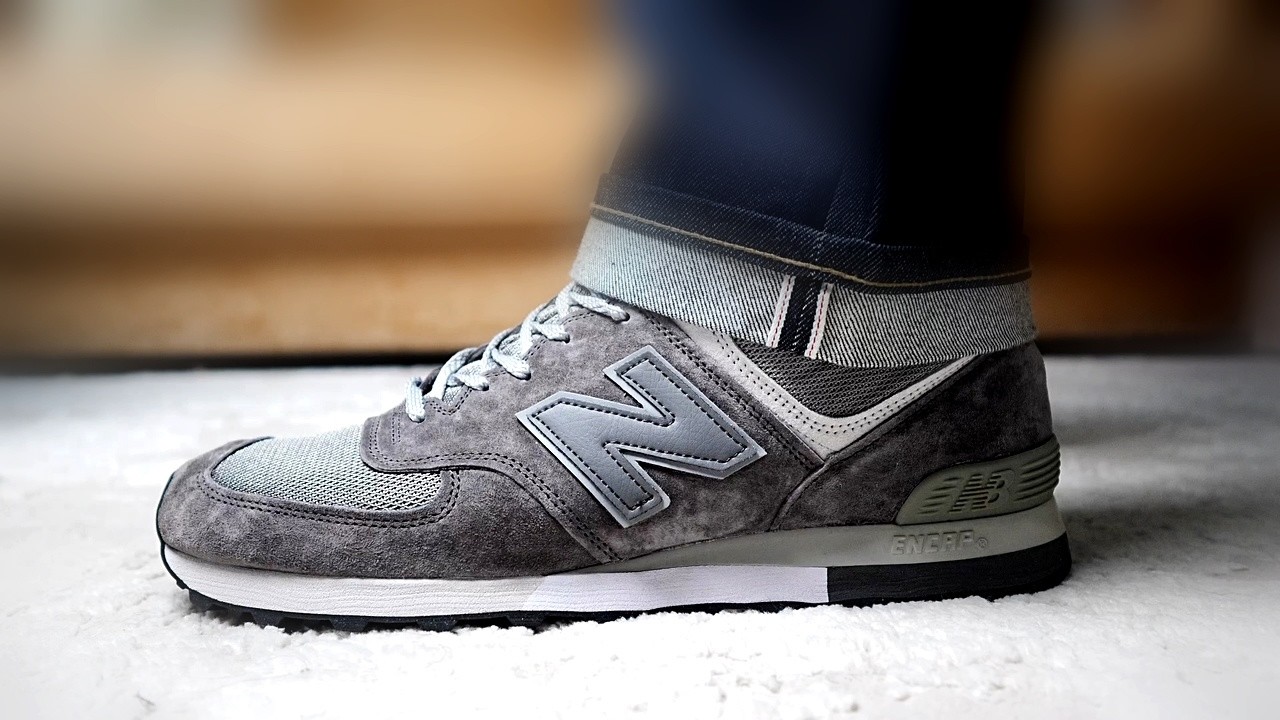 За что мы платим в премиальных моделях кроссовок? New Balance 576 Made in England.