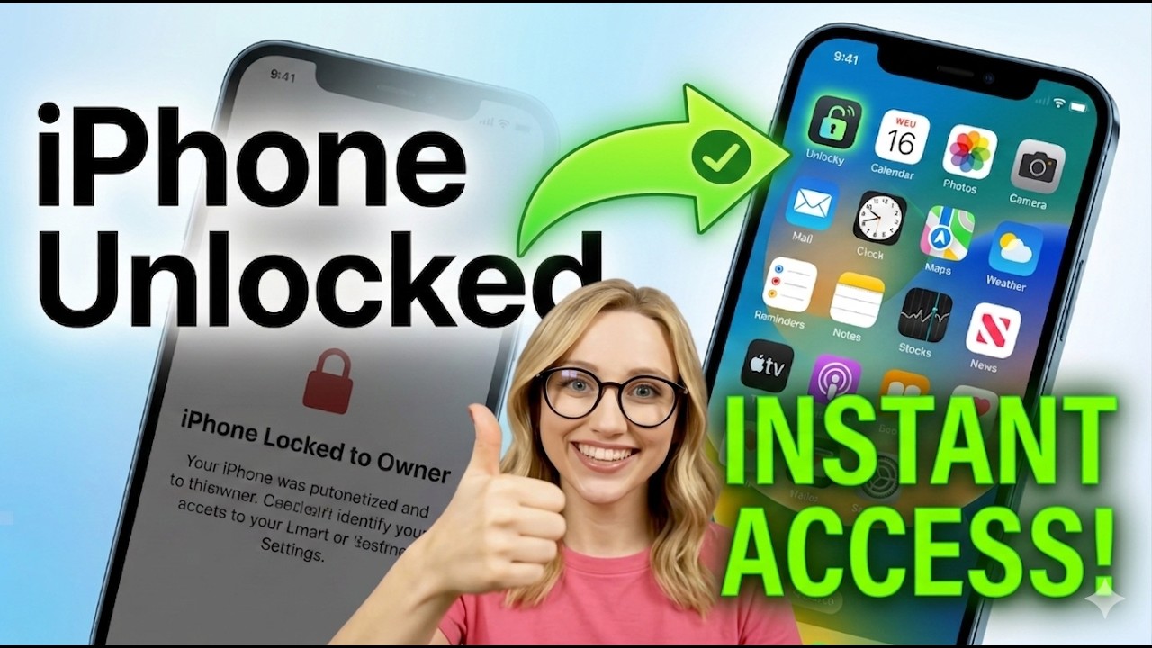 Разблокируйте любой iPhone БЫСТРО! Снимите блокировку активации за считанные минуты.