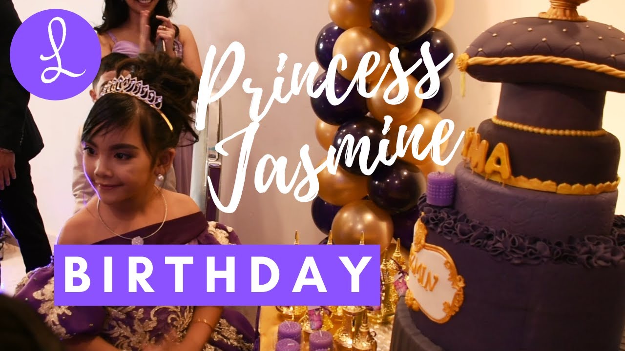 Princess Jasmine | Aladdin Themed 7th Birthday | Lindtrose
