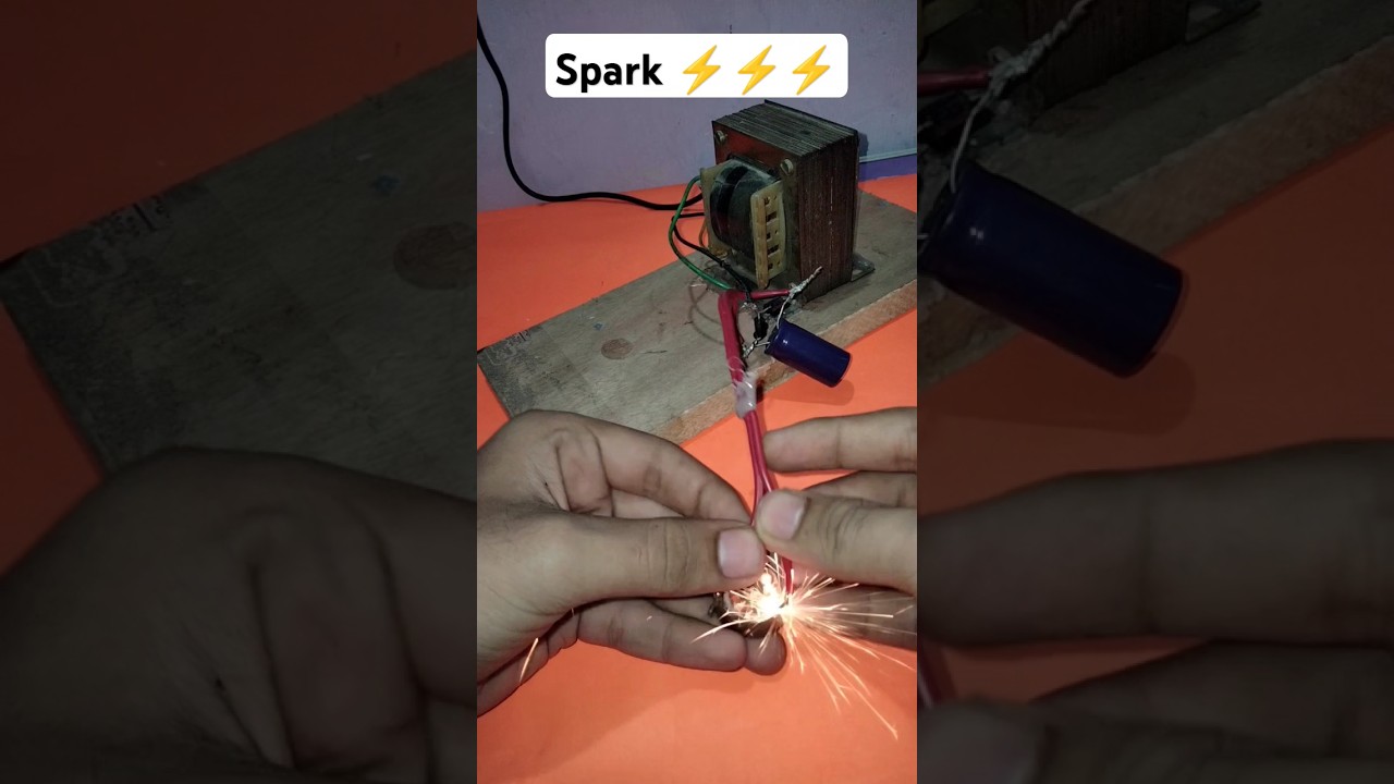 dc motor spark test | short circuit ⚡⚡ | #shorts #viralshorts #shortsvideo #youtubeshorts #spark