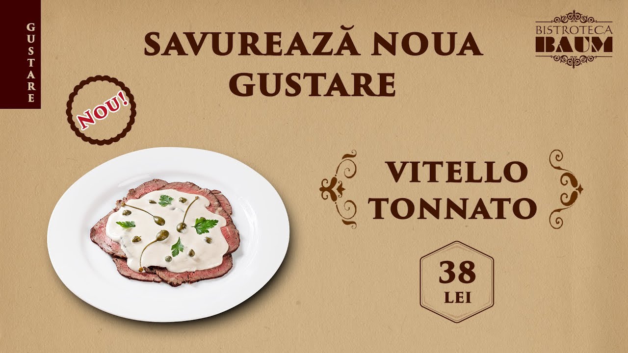 Vitello Tonnato | Baum Dumbraveni & Pensiunea Kokel
